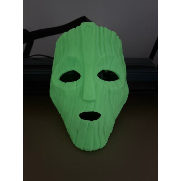 The Mask movie costume glow in the dark mask - Picture 4 of 9